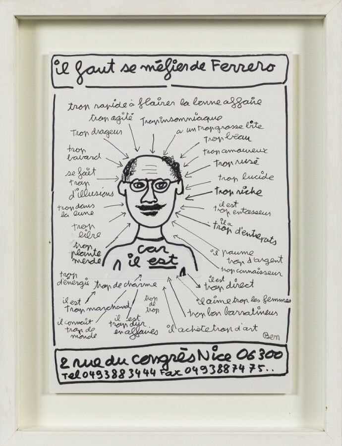 BEN (1935-2024) - BENJAMIN VAUTIER DIT - Il faut se méfier de Ferrero .. - Feut…