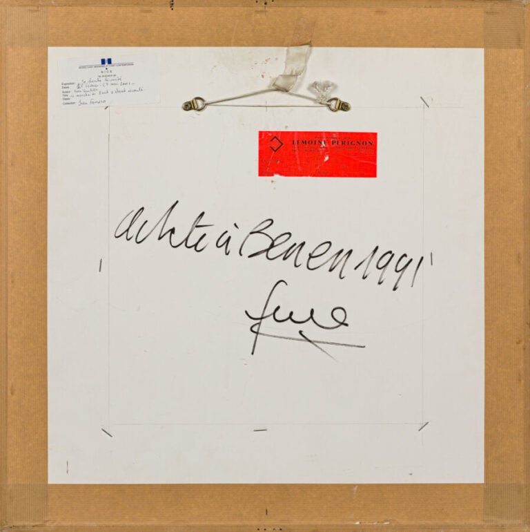 BEN (1935-2024) BENJAMIN VAUTIER DIT - Le marché de l'art s'étant écroulé, à vo…