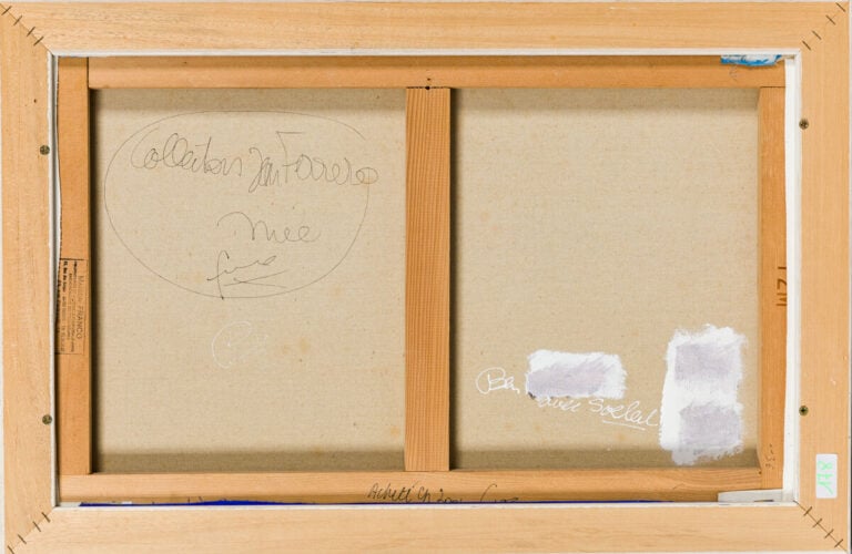 BEN (1935-2024) BENJAMIN VAUTIER DIT - Perds pas le sud - Multiple, acrylique s…