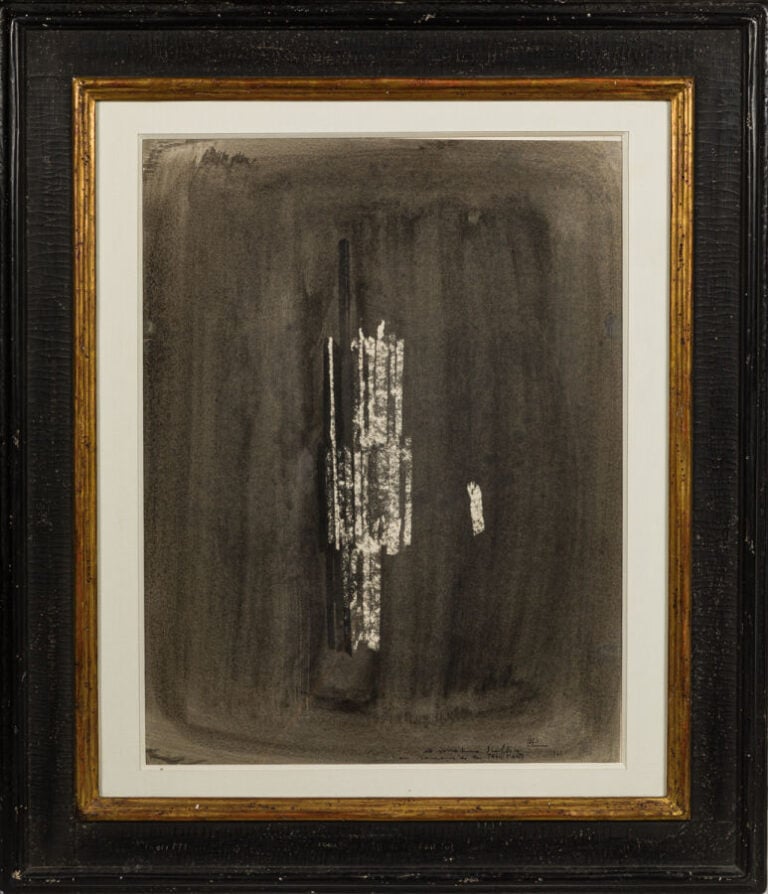 CÉSAR (1921-1998) CÉSAR BALDACCINI DIT - Arrachage, 1961 - Lavis sur papier, si…