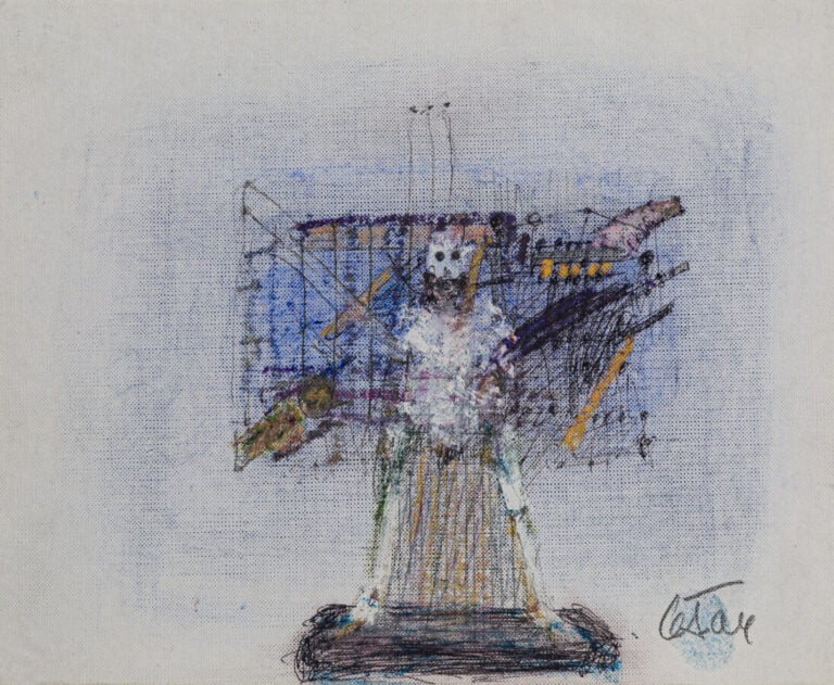 CÉSAR (1921-1998) CÉSAR BALDACCINI DIT - Autoportrait, 1989 (Denyse Durand-Ruel…