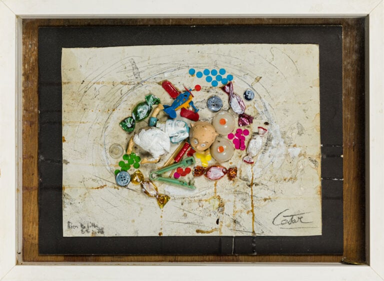 CÉSAR (1921-1998) CÉSAR BALDACCINI DIT - Composition, 1988 - Collage de poupée,…