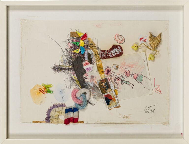 CÉSAR (1921-1998) CÉSAR BALDACCINI DIT - Composition de César accompagnée d'un…