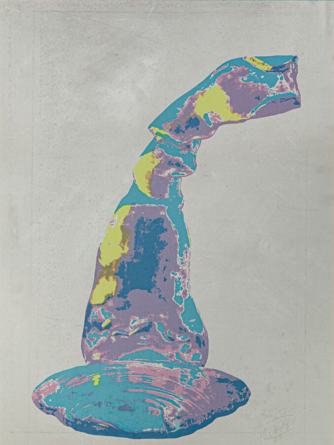 CÉSAR (1921-1998) CÉSAR BALDACCINI DIT - Expansion, 1968 - Sérigraphie sur alum…