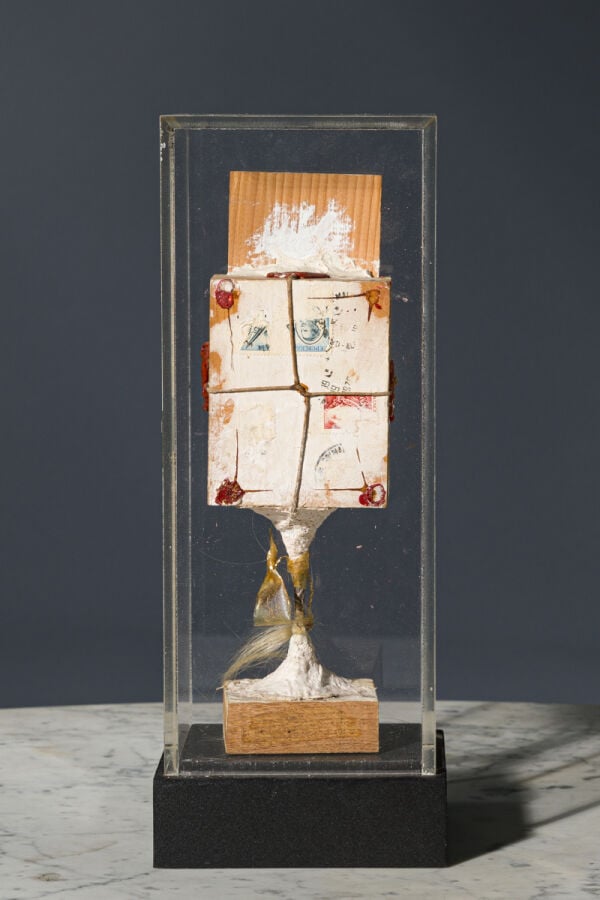CÉSAR (1921-1998) César Baldaccini dit - Gri-Gri, autoportrait. 1978 - Boite en…