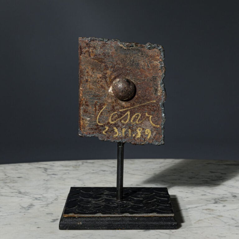 CÉSAR (1921-1998) César Baldaccini dit - Morceau ( poutrelle) de la Tour Eiffel…