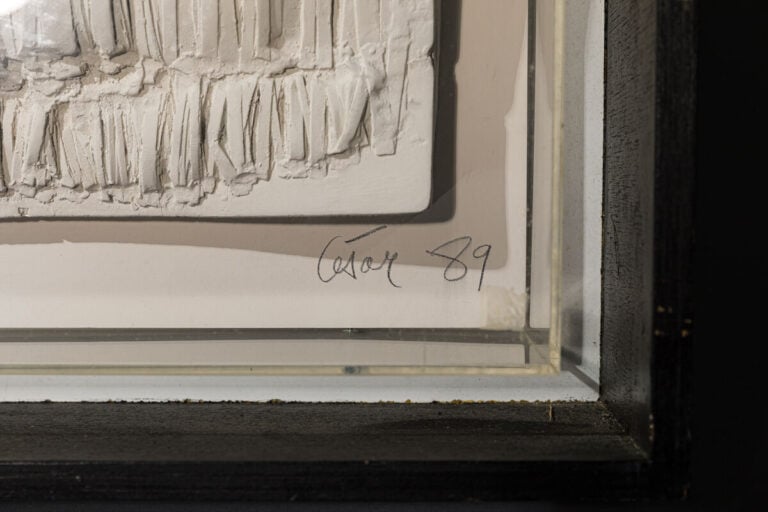 CÉSAR (1921-1998) CÉSAR BALDACCINI DIT - Petite plaque no 1, 1989 - Multiple en…