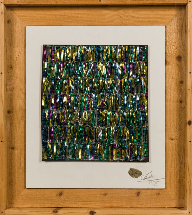 CÉSAR (1921-1998) CÉSAR BALDACCINI DIT - Portrait de compression, 1975 (Denys D…