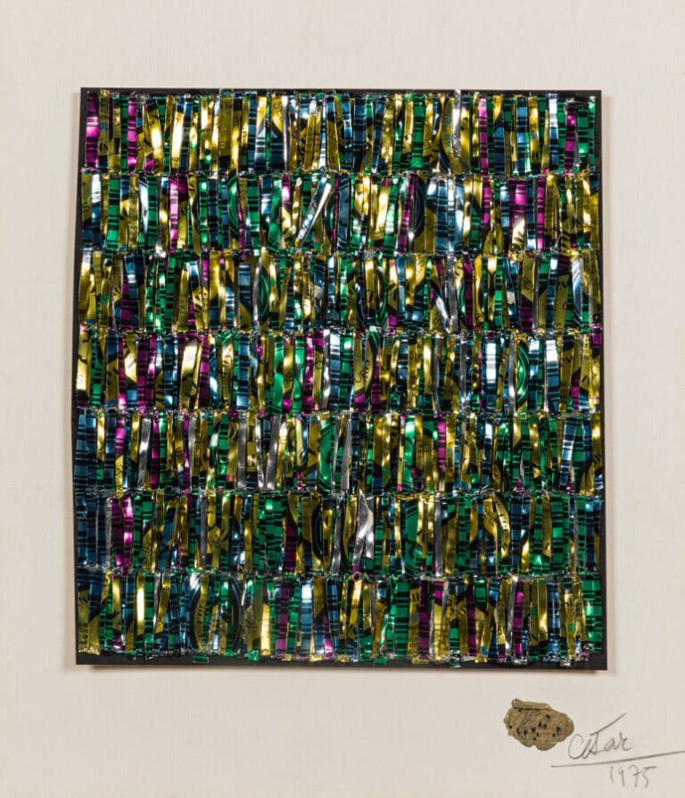 CÉSAR (1921-1998) CÉSAR BALDACCINI DIT - Portrait de compression, 1975 (Denys D…