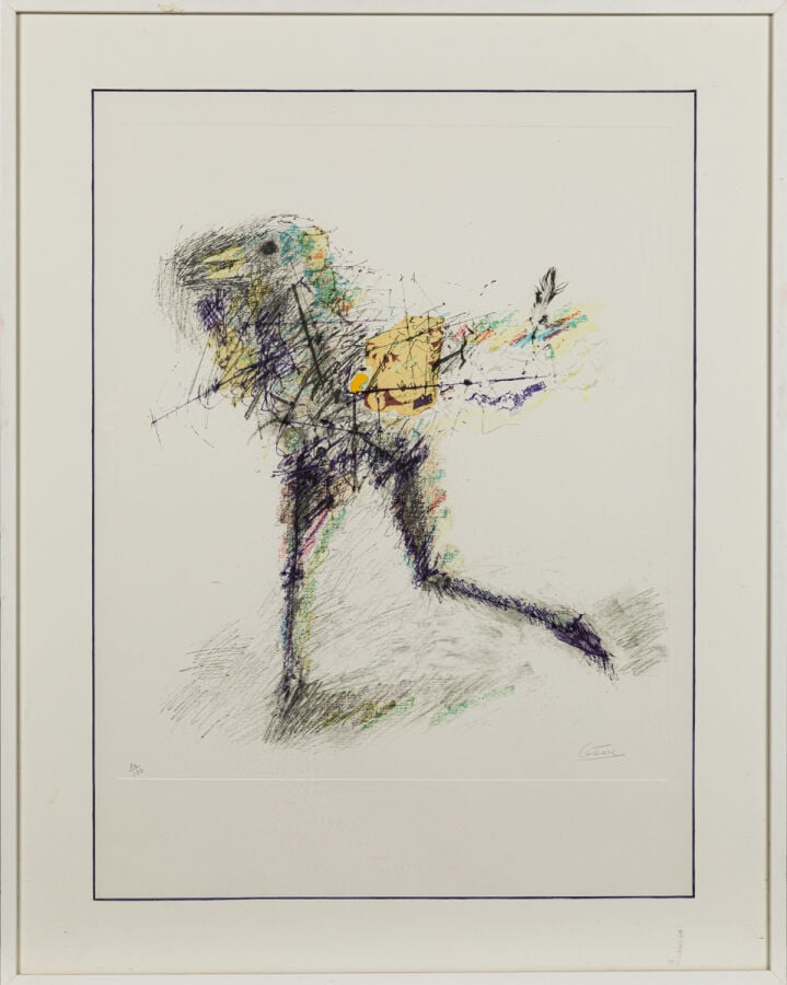 CÉSAR (1921-1998) CÉSAR BALDACCINI DIT - Poule, c.198 persi0 - Photolithographi…