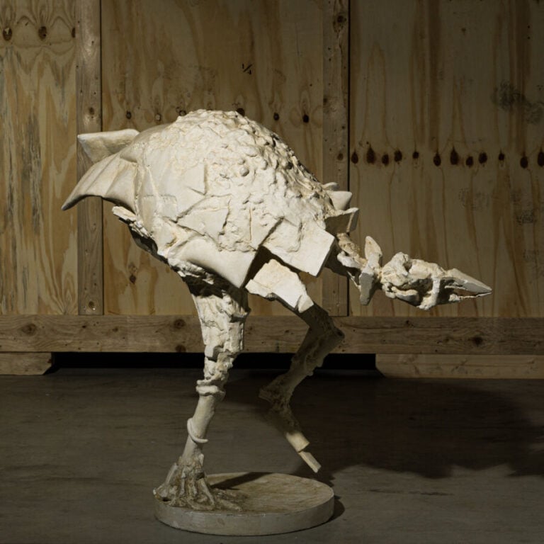 CÉSAR (1921-1998) CÉSAR BALDACCINI DIT - Poule Rosine, 1959 - Plâtre de travail…