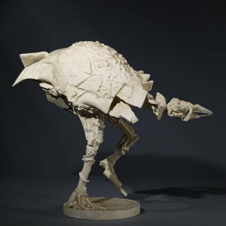 CÉSAR (1921-1998) CÉSAR BALDACCINI DIT - Poule Rosine, 1959 - Plâtre de travail…