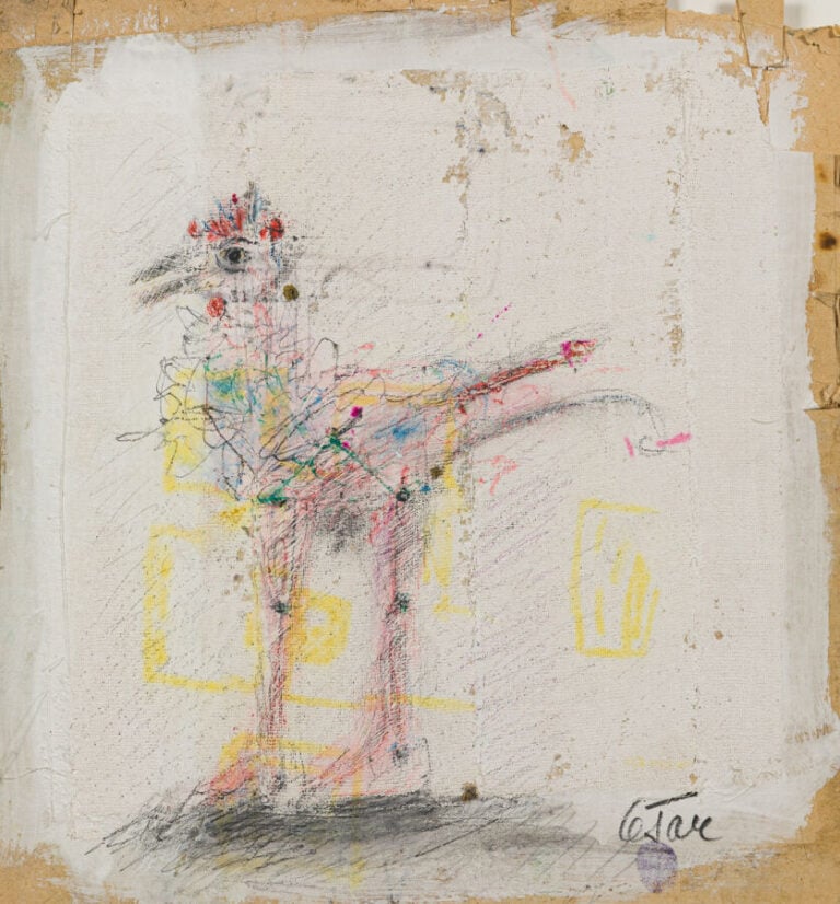 CÉSAR (1921-1998) CÉSAR BALDACCINI DIT - Poulette, 1998 - Technique mixte sur c…
