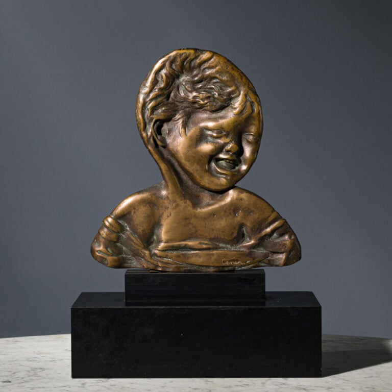 CÉSAR (1921-1998) CÉSAR BALDACCINI DIT - Rieur d'après Donatello (Denyse Durand…
