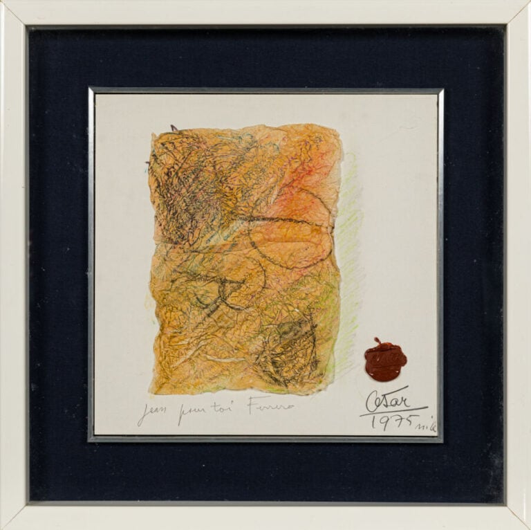 CÉSAR (1921-1998) CÉSAR BALDACCINI DIT - Sans titre, 1975 - Technique mixte sur…