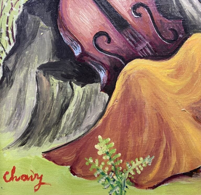 CHADY (XXème) - Ensemble de 16 pièces encadrées et huiles sur panneau, sur isor…