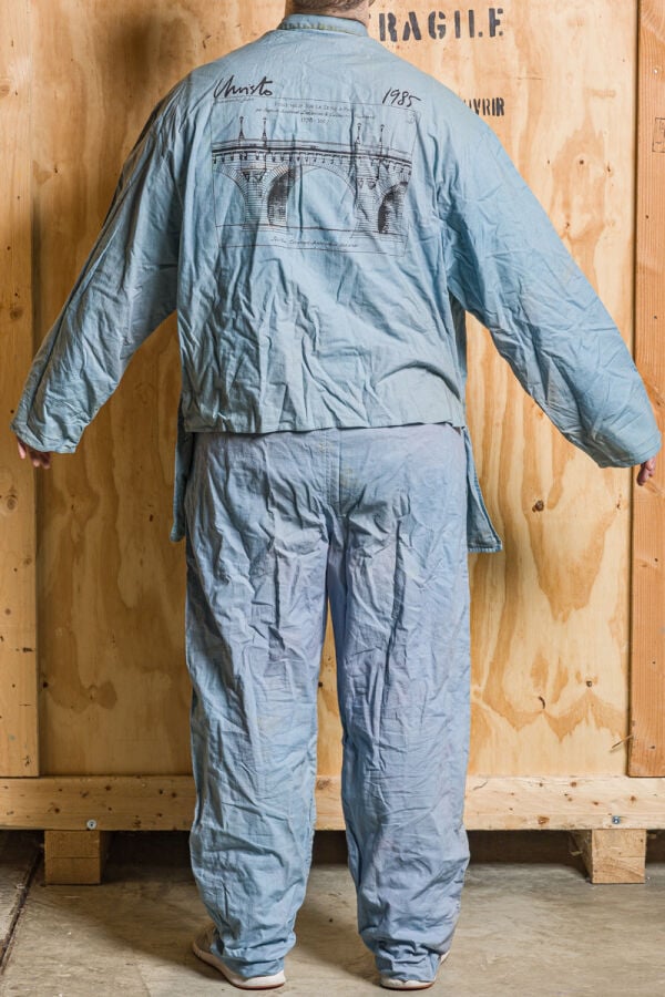 CHRISTO (1935- 2020) CHRISTO JAVACHEFF DIT - 4 vestes (dont trois signées par C…