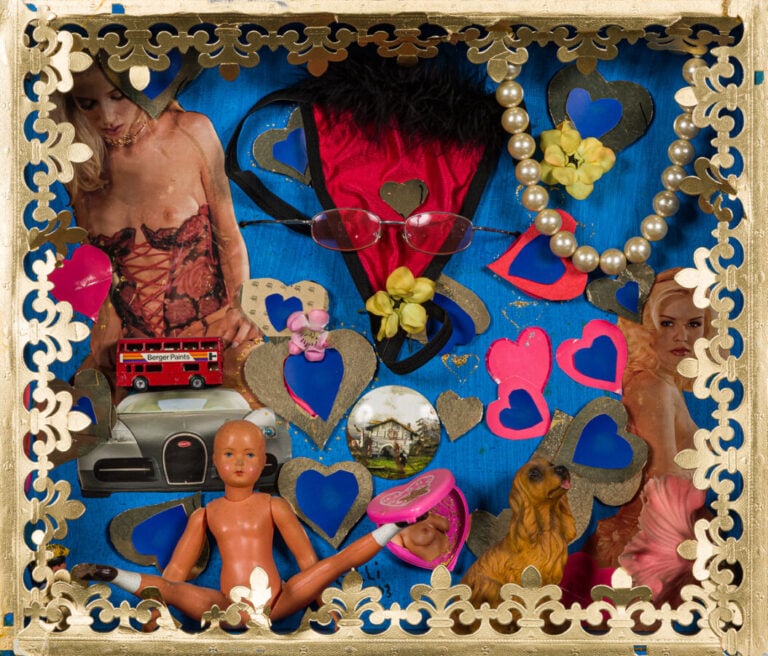CLAUDE GILLI (1938-2015) - Hommage à Mme Irma , 2003 - Tableau-objet : accumula…