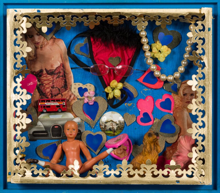 CLAUDE GILLI (1938-2015) - Hommage à Mme Irma , 2003 - Tableau-objet : accumula…