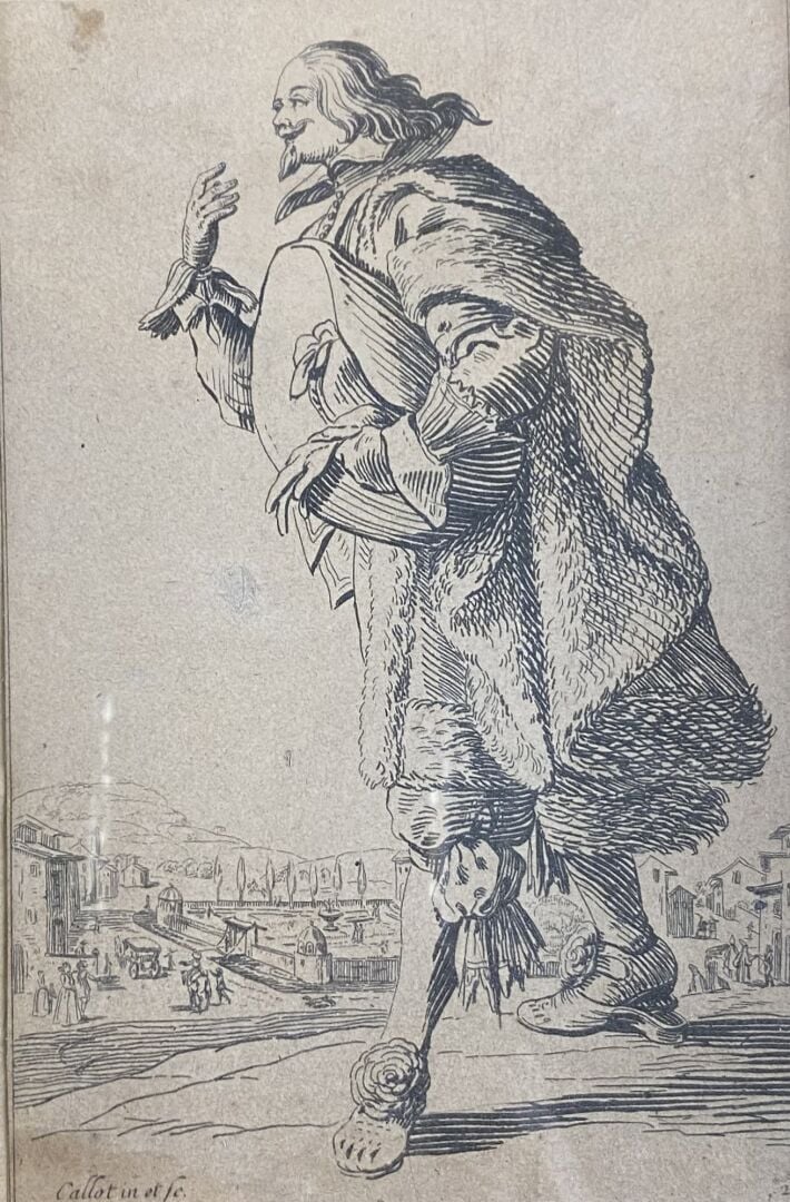 D'après DURER - Trois gravures encadrées - 38 x 26 cm (à vue) - On joint un lot…