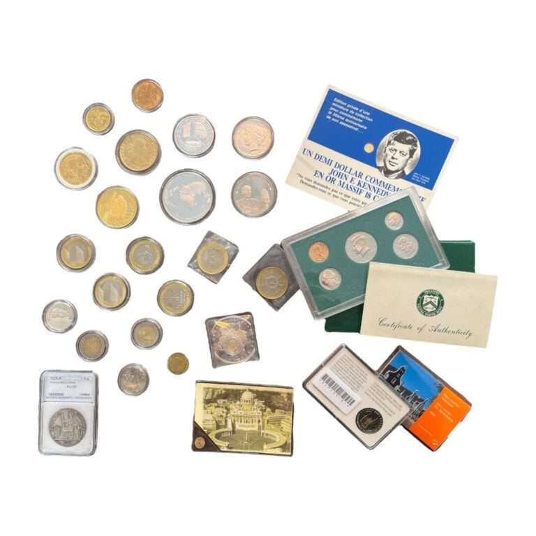 Divers - Lot de monnaies, jetons et répliques de monnaies diverses - Etat Diver…