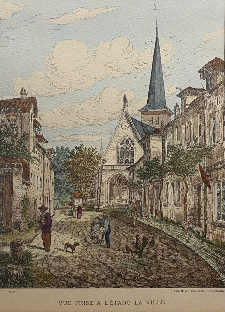 Ecole de la fin du XIXe siècle - Lot de trois huiles sur panneau - Paysage de c…