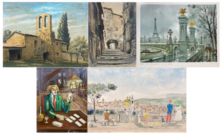 Important lot de pièces encadrées, huiles sur toile, aquarelles, gravures compr…