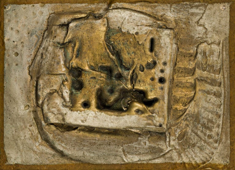 JEAN - CLAUDE FARHI (1940-2012) - Sans titre - Relief en métal et plâtre contre…