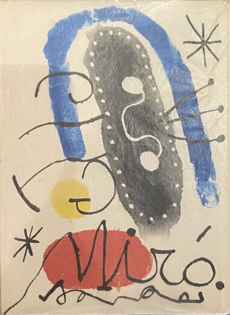 Joan MIRO (1893-1983), d'après - Composition - Lithographie sur velin, tirage à…