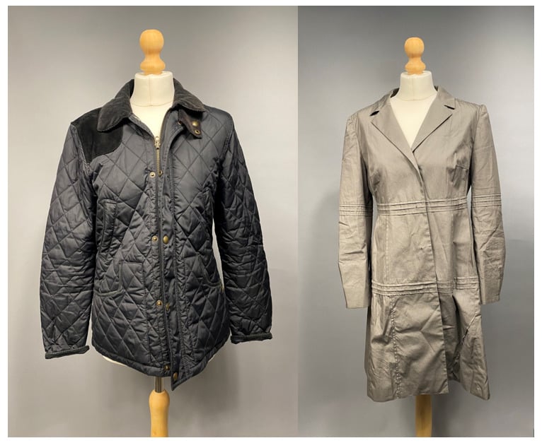 Polo Ralph LAUREN - Veste matelassée à empiècement de velours - Taille M - - On…