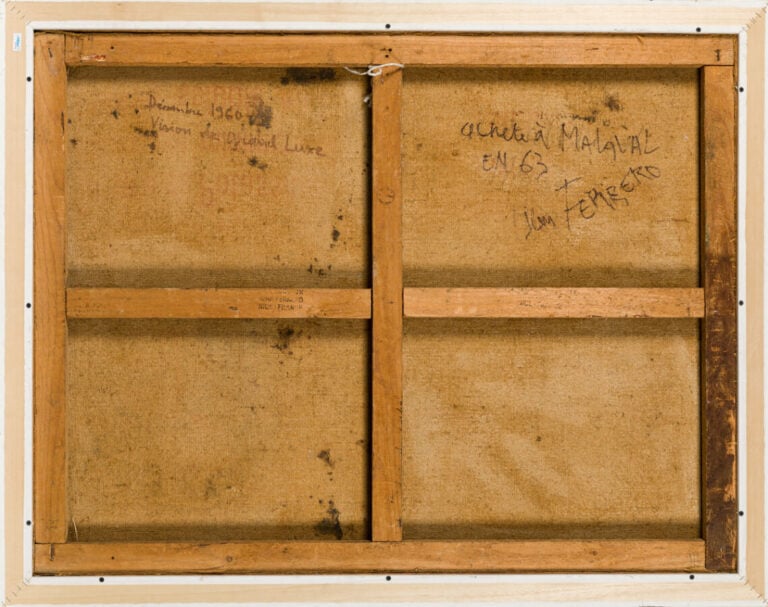 ROBERT MALAVAL - (1937-1980) - Vision de grand luxe, 1960 - Huile et technique…