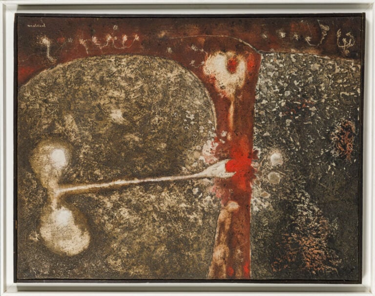 ROBERT MALAVAL - (1937-1980) - Vision de grand luxe, 1960 - Huile et technique…
