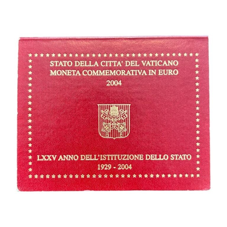 Vatican - - 2 euros 2004, 75 ans de la fondation du Vatican - Etat : UNC