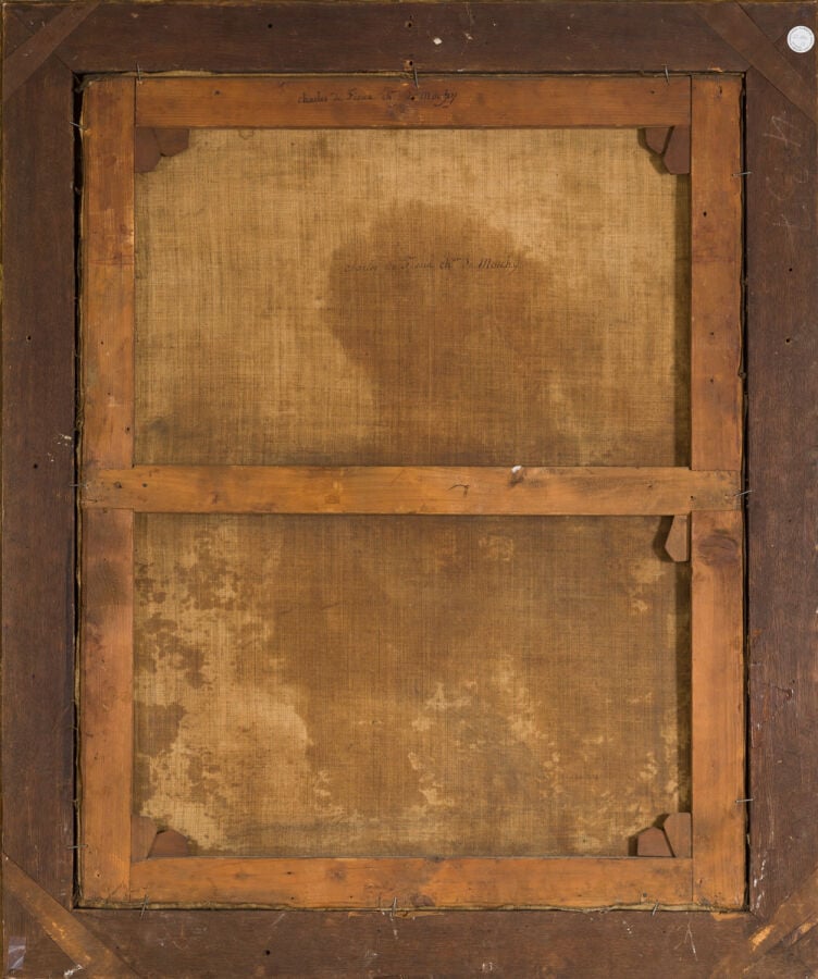 Attribué à Marianne LOIR (vers 1715 - 1769) - Portrait présumé de Charles de Fi…