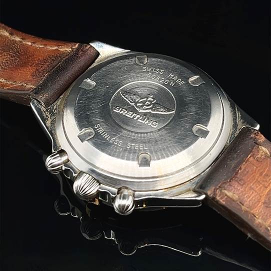 BREITLING - BRACELET MONTRE modèle « Callisto », chronographe trois compteurs,…