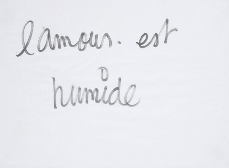 Ensemble de 11 écritures au feutre noir sur feuille A4 réalisées lors d'une - p…