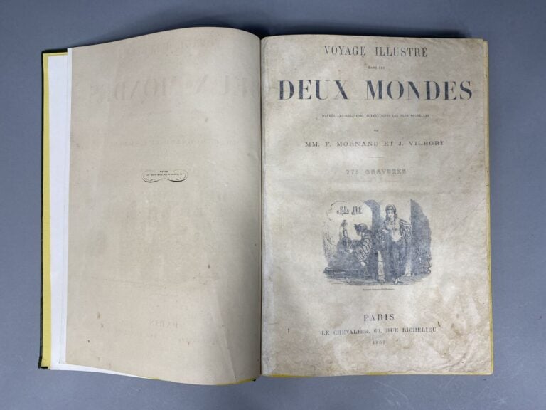 Félix Mornand et Joseph Vilbort - Voyage illustré dans les deux mondes de 1862…