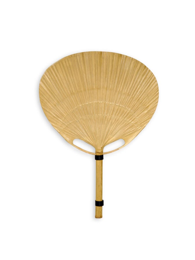 Ingo MAURER (né en 1932) - Applique modèle « Uchiwa » à structure en bambou et…
