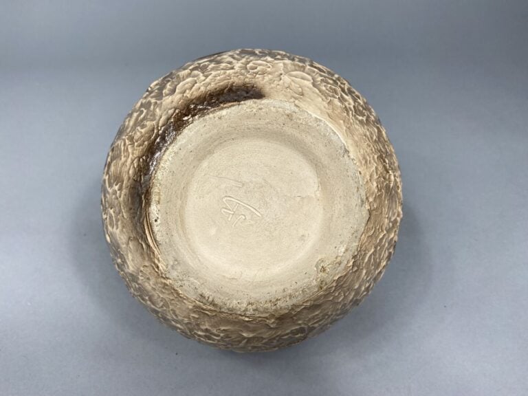Jean BESNARD (1889-1958), dans le goût de - Vase boule en grés émaillé dans les…