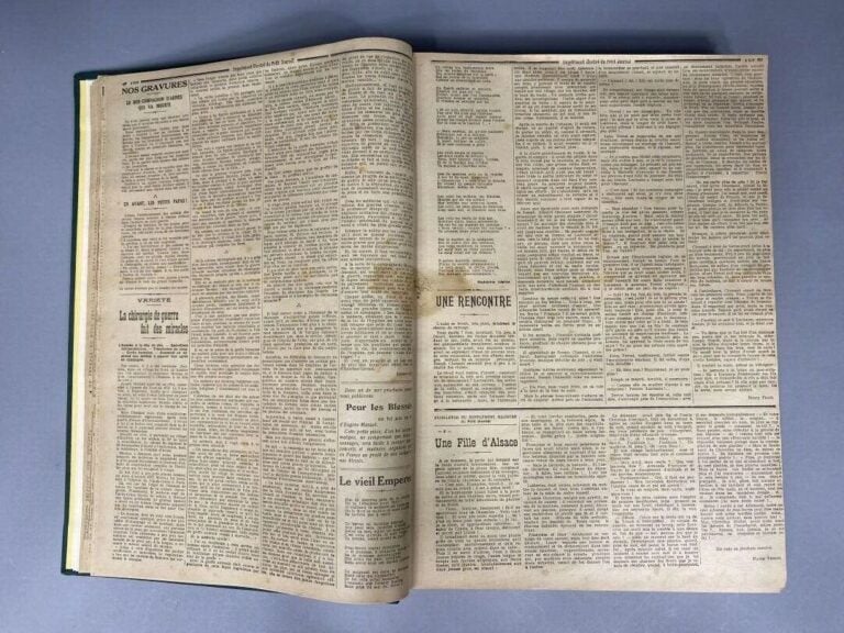 Le Petit Journal (1915 - 1918) - Réunion de trois années de cet hebdomadaire tr…