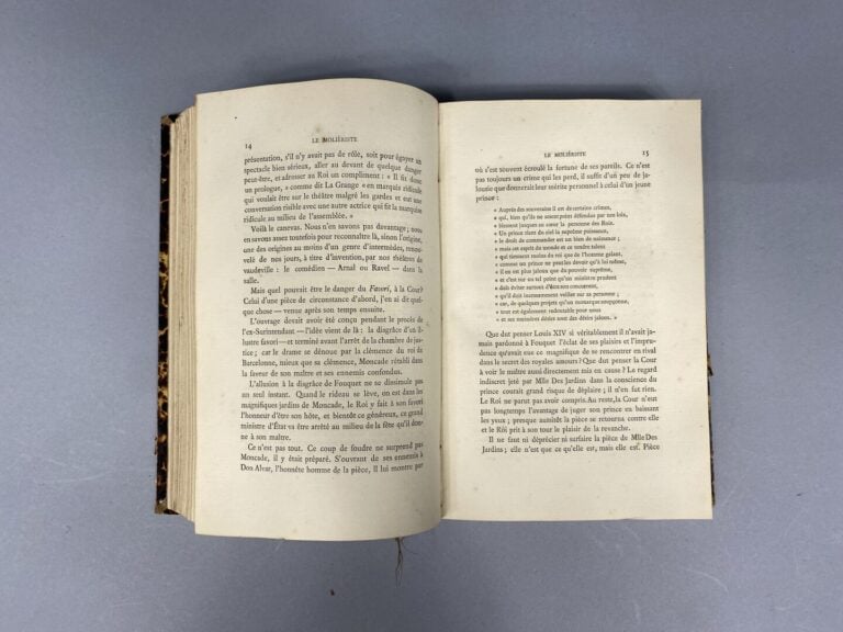 MONVAL Georges - Le Molièriste, revue mensuelle - Paris, Librairie Tresse, 1880…