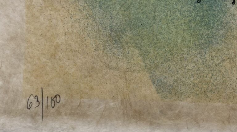 VALADIE - "La reinette" - Lithographie - Signé en bas à droite et numéroté 63/1…