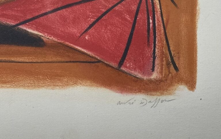 André MASSON, d'après - Odalisque - Astres et visages - Ensemble de deux lithog…