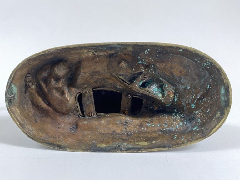 Auguste Nicolas CAIN (1821-1894) - Nid de faisans - Bronze à patine brune - Sig…