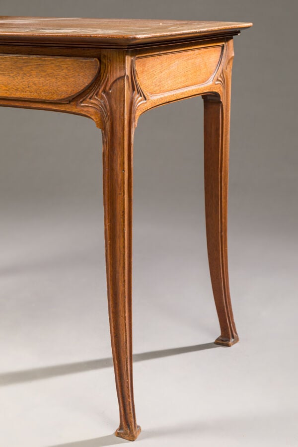 CHARLES PLUMET (1861-1928) & TONY SELMERSHEIM - (1871-1971) - Table d'appoint f…