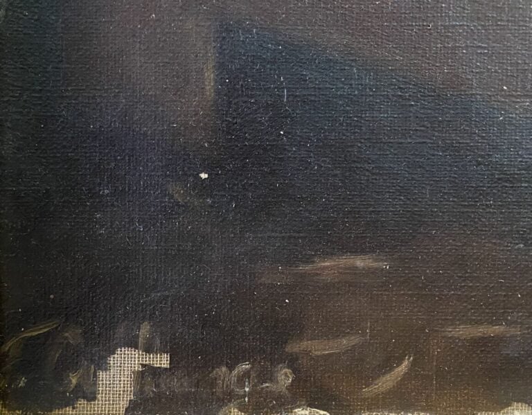 Ecole début XXe siècle - Chien de chasse - Huile sur toile - Porte une signatur…