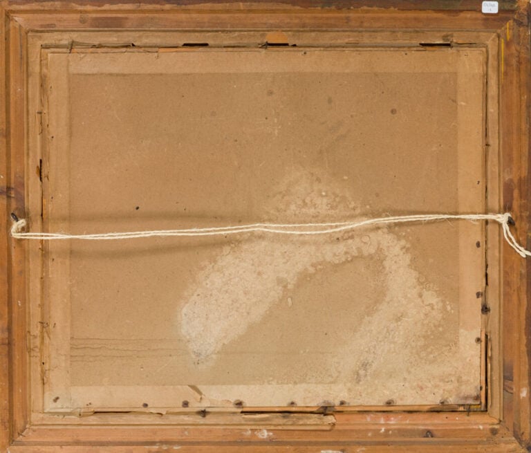 École française XXème - Théâtre de l'atelier - Huile sur toile