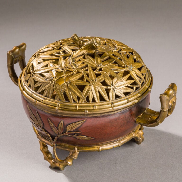 ÉDOUARD LIEVRE (1829-1886) - pour la Maison CHRISTOFLE - Exceptionnel cache-pot…