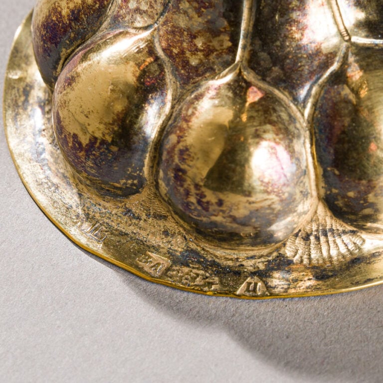 Hanap en argent et vermeil, ou coupe couverte en argent doré, corps en - forme…
