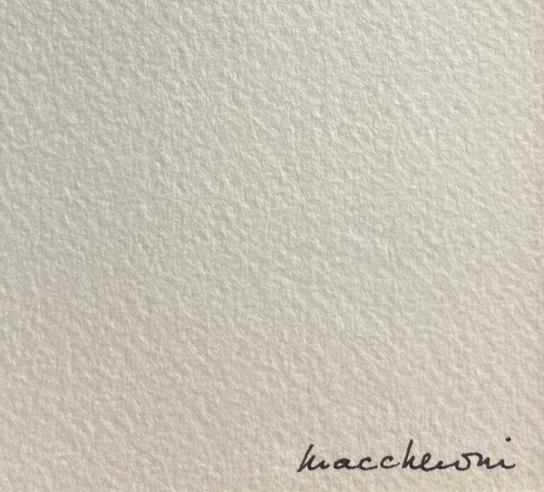 Henri MACCHERONI (1932-2016) - Composition - Estampe - Signée en bas à droite e…